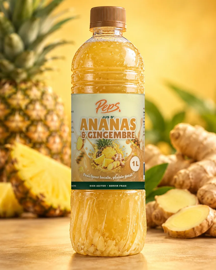 Jus PEPS Ananas Gingembre