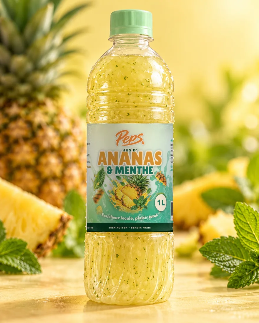 Jus PEPS Ananas Menthe