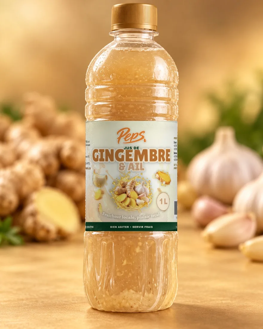 Jus PEPS Gingembre Ail